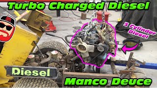 Turbocharged 3 Cylinder Diesel Manco Deuce GoKart Build Ep1 [upl. by Ainahs]