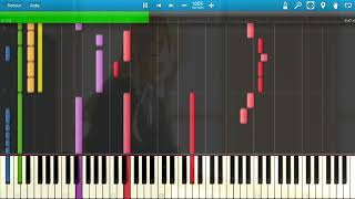 Kon  Tsubasa wo Kudasai Synthesia  RitsuMioampMugi Version [upl. by Maillij]