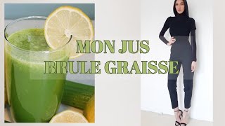 Recette pour Perdre du Poids Rapidement  Jus Brûle Graisses Maison [upl. by Neehcas]