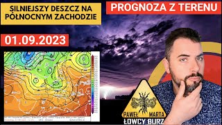 Poprawa pogody Więcej opadów deszczu na północnym zachodzie Na Wybrzeżu wiatr Prognozaburz 109 [upl. by Nylssej]