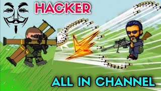 mini militia hacker gameplay [upl. by Ocer]