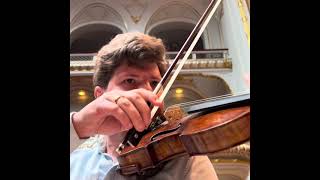 Concertmaster Solo R Strauss „Also sprach Zarathustra„recorded from rehearsalAdrian Iliescu Part 1 [upl. by Samuelson]