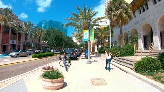 Clearwater Florida  Downtown  Walking Tour [upl. by Annav]