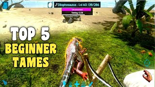 ARK Survival Evolved How to Tame a Castoroides Beaver [upl. by Bornie]