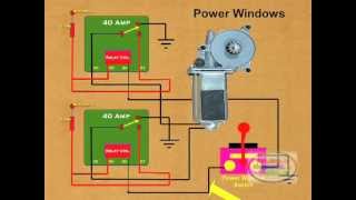 How to Wire a Power Window Relay [upl. by Coonan]