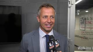 Postgame Interviews vs Colorado Avalanche 913 [upl. by Ing]