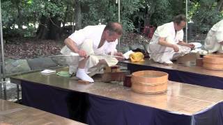 Samurai Sword Sharpening Atsuta Shrine Nagoya [upl. by Hahcim]