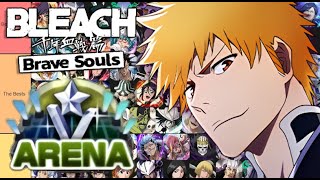 ARENA ULTIMATE TIER LIST BEST UNITS RANKING 2023 BLEACH BRAVE SOULS TOP CHARACTERS IN ALL SEASONS [upl. by Ynos26]