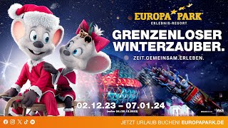 Winterzauber im EuropaPark 20232024 [upl. by Arac]