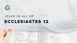 Ecclesiastes 12  Is Everything Meaningless  Bible Study [upl. by Nart905]