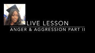 Mental Health Psych Nursing Anger amp Aggression Part II [upl. by Neimad]