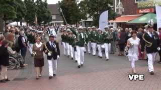 Schützenfest 2013 Die Teupen bei der Ringpolonaise [upl. by Yrkcaz]