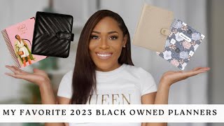 MY TOP 5 FAVORITE BLACK OWNED PLANNER COMPANIES LIA LAVON [upl. by Yartnod]