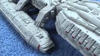 Battlestar Galactica TOS Monogram Models Kit Modified [upl. by Drahsar]