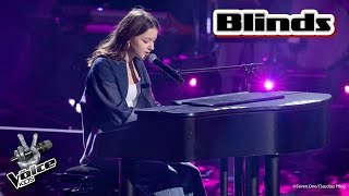 Becky Hill amp David Guetta  quotRememberquot Christina  Blinds  The Voice Kids 2024 [upl. by Mayer]