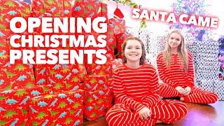 CHRISTMAS MORNING 2023  Opening Presents Part 1  Family 5 Vlogs [upl. by Notxarb]