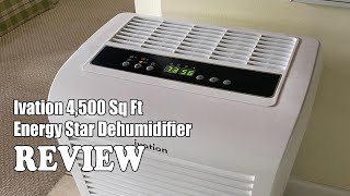 Ivation 4500 Sq Ft Energy Star Dehumidifier Review 2024 Should You Buy [upl. by Tham]