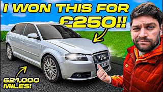 CAN I MAKE PROFIT ON THIS £250 SALVAGE CAR FROM AUCTION [upl. by Gnuhc45]