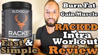 BCAAs That You Can Feel  Racked Branched Chain Amino Acids  Supplement Review [upl. by Neeron]