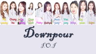 IOI 아이오아이  Downpour 소나기 HanRomEng Lyrics [upl. by Clapp]