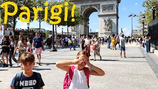 VISITIAMO VELOCEMENTE PARIGI PRIMA di ANDARE a DISNEYLAND COSA VEDERE a PARIGI in UN GIORNO E MEZZO [upl. by Mel240]