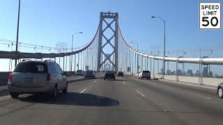 Crossing the Old San FranciscoOakland Bay Bridge [upl. by Enilegnave]