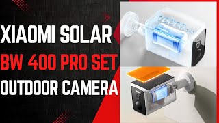 Xiaomi Solar Outdoor Camera BW 400 Pro Set solarpanel xiaomi [upl. by Lisha672]