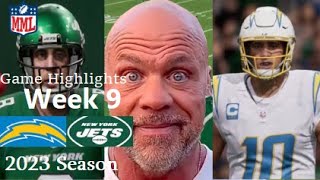 Los Angeles Chargers  New York Jets Week 9 2023  MML Highlights [upl. by Nolur]