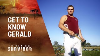 Get To Know Gerald  Australian Survivor 2021  Channel 10 [upl. by Nert9]