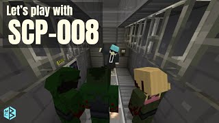 Site607  Lets play with SCP008 MinecraftBE [upl. by Navac]