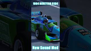 New engine sound mod For Benetton B194  Assetto Corsa shorts [upl. by Eyks920]