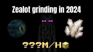 ZEALOT GRINDING TEST  Hypixel Skyblock [upl. by Polad888]