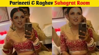 Parineeti Chopra and Raghav Chadha first night room  Raghav Chadha luxury Suhagrat Room [upl. by Layman811]