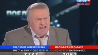 Russian politics Duel talk show Zhirinovsky vs Raihelgauz Gorbachev English subs [upl. by Aminta]