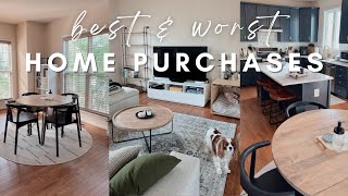 My Best amp Worst Furniture amp Home Purchases 🏠 West Elm CB2 Ruggable Fable [upl. by Anul]