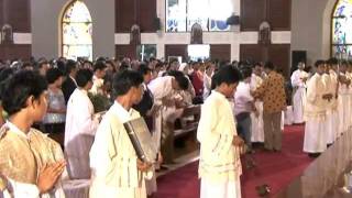 THE PRIESTHOOD ORDINATION Tahbisan Imamat August 15th 2007  JAKARTA part1 [upl. by Nahtnamas]