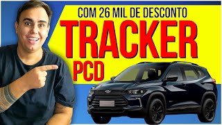 26 MIL DE DESCONTO NO TRACKER PCD auto carros pcd [upl. by Cassie]