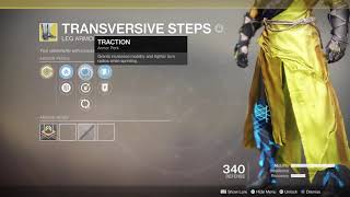 Destiny 2  Transversive Steps with Traction Perk [upl. by Rebecka]