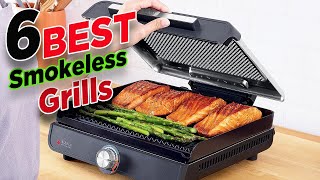 Smokeless Indoor Grill Reviews 🏆 TOP 6 Best Smokeless Grill Indoor 2024 [upl. by Masterson446]