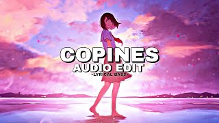 COPINES  Audio edit Slowed amp Reverbed 8d Audio [upl. by Babette]