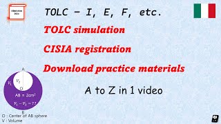 How to access TOLC exam simulations  Cisia registration practice materials download  tolc [upl. by Onaireves]