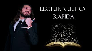 LECTURA ULTRARÁPIDA  Triplica velocidad en 1 HORA con Alejandro Lavín [upl. by Trainer]