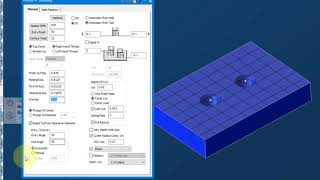 CNC PROgrammer 12 Threadmilling in GibbsCAM [upl. by Nosoj]