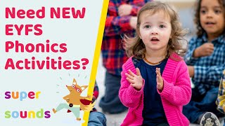 Phonics activity EYFS easy clapping game [upl. by Nirrek]