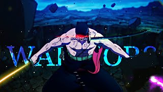 One Piece「AMV」King of hell  Roronoa Zoro  Warriors [upl. by Oinota587]