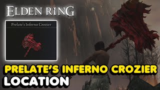 Elden Ring  Prelates Inferno Crozier Location Colossal Weapon [upl. by Nongim]