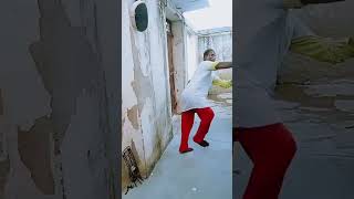 Half round kick work tutorial martial arts training short video youtube [upl. by Elyagiba]