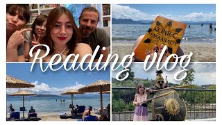 Ateny nowy patronat wakacje zwiedzanie i ogromne słońce 📚 READING VLOG 📖🌞 [upl. by Bernita]