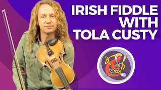 Irish Fiddle Lesson  Geese in the Bog With Tola Custy [upl. by Parrie]