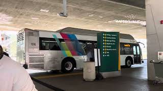 San Diego international airport rental car shuttle [upl. by Annawt176]